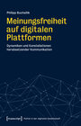 Buchcover Meinungsfreiheit auf digitalen Plattformen