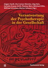 Buchcover Verantwortung der Psychotherapie in der Gesellschaft