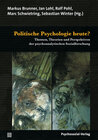 Buchcover Politische Psychologie heute?
