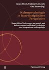 Buchcover Kulturpsychologie in interdisziplinärer Perspektive