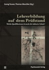 Buchcover Lehrerbildung auf dem Prüfstand