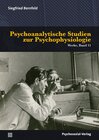 Buchcover Psychoanalytische Studien zur Psychophysiologie