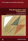 Buchcover Psychoanalyse und Universität