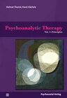 Buchcover Psychoanalytic Therapy