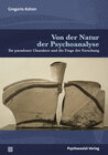 Buchcover Von der Natur der Psychoanalyse