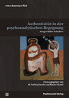 Buchcover Authentizität in der psychoanalytischen Begegnung