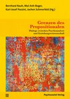 Buchcover Grenzen des Propositionalen