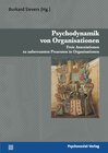 Buchcover Psychodynamik von Organisationen
