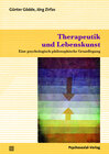 Buchcover Therapeutik und Lebenskunst