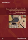 Buchcover Eine schulenübergreifende Systematik moderner Psychoanalyse