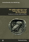 Buchcover Die philosophischen und kulturellen Wurzeln der Psychologie