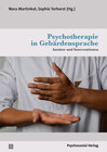 Buchcover Psychotherapie in Gebärdensprache