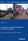 Buchcover Immigration und Schwierigkeiten im deutschen Alltag
