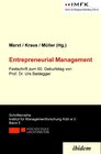 Buchcover Entrepreneurial Management
