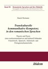 Buchcover Transkulturelle kommunikative Kompetenz in den romanischen Sprachen