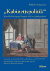 Buchcover „Kabinettspolitik“. Konfliktlösung im Zeitgeist des 18. Jahrhunderts