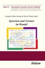 Buchcover Sprachen und Normen im Wandel