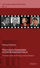 Buchcover Politische Karrieren in der Bundesrepublik