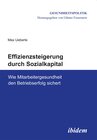 Buchcover Effizienzsteigerung durch Sozialkapital