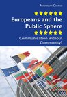 Buchcover Europeans and the Public Sphere