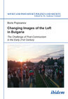 Buchcover Changing Images of the Left in Bulgaria