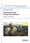 Buchcover Explaining Russian Foreign Policy Behavior