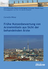 Buchcover Frühe Nutzenbewertung von Arzneimitteln aus Sicht der behandelnden Ärzte