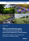 Buchcover Ökosystemleistungen – ein Instrument des Umwelt- und Ressourcenmanagements in Deutschland?
