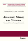 Buchcover Autonomie, Bildung und Ökonomie
