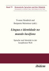 Buchcover Língua e identidade no mundo lusófono