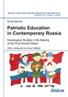 Buchcover Patriotic Education in Contemporary Russia