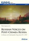 Buchcover Russian Voices on Post-Crimea Russia