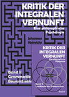 Buchcover Kritik der integralen Vernunft