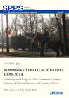 Buchcover Romania’s Strategic Culture 1990–2014