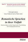 Buchcover Romanische Sprachen in ihrer Vielfalt