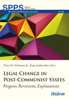 Buchcover Legal Change in Post-Communist States