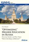 Buchcover “Optimizing” Higher Education in Russia