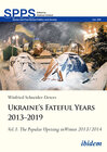 Buchcover Ukraine’s Fateful Years 2013–2019: Vol. I: The Popular Uprising in Winter 2013/2014