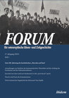 Buchcover Forum für osteuropäische Ideen- und Zeitgeschichte