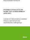 Buchcover Interkulturalität im Werk von Alfred Döblin (1878-1957)