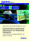 Buchcover Contested Language Diversity in Wartime Ukraine