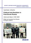 Buchcover Political Anti-Semitism in Post-Soviet Russia