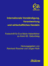 Buchcover Internationale Verständigung, Verantwortung und wirtschaftliches Handeln