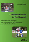 Buchcover Corporate Finance im Profifussball