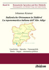 Buchcover Italienische Ortsnamen in Südtirol. La toponomastica italiana dell’Alto Adige