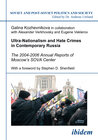 Buchcover Ultra-Nationalism and Hate Crimes in Contemporary Russia