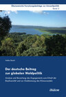 Buchcover Der deutsche Beitrag zur globalen Waldpolitik