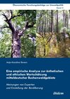Buchcover Eine empirische Analyse zur ästhetischen und ethischen Wertschätzung mitteldeutscher Buchenwaldgebiete