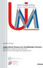 Buchcover Agricultural Finance for Smallholder Farmers