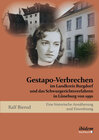 Buchcover Gestapo-Verbrechen im Landkreis Burgdorf und das Schwurgerichtsverfahren in Lüneburg von 1950